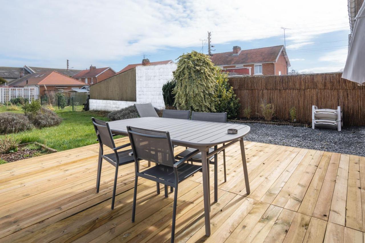 Maison Confortable, Terrasse Et Jardin A אמיינס מראה חיצוני תמונה